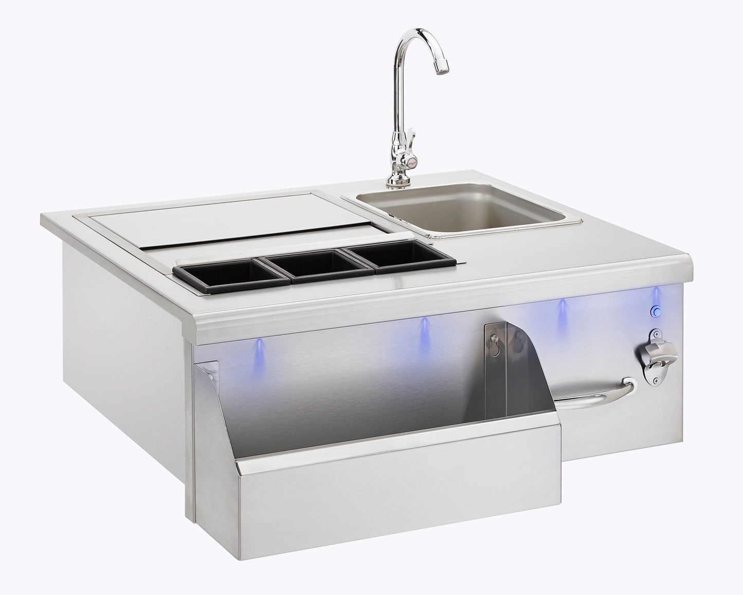 True Flame Sink And Beverage Center