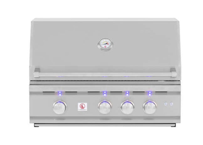 Summerset TRL 32 Inch Propane Grill w/Rotisserie and Lights