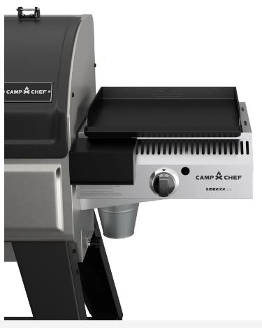 Camp Chef Woodwind Pro 24 Inch Pellet Grill w/ sidekick Flat Top