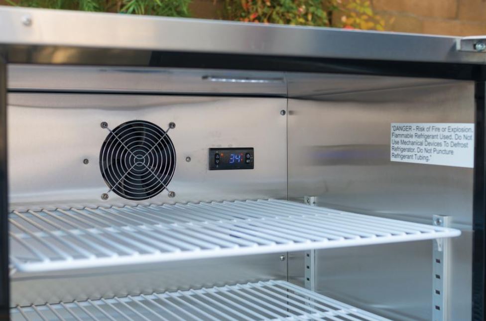 Bull Premium Outdoor Rated Stainless Steel Fridge Series II