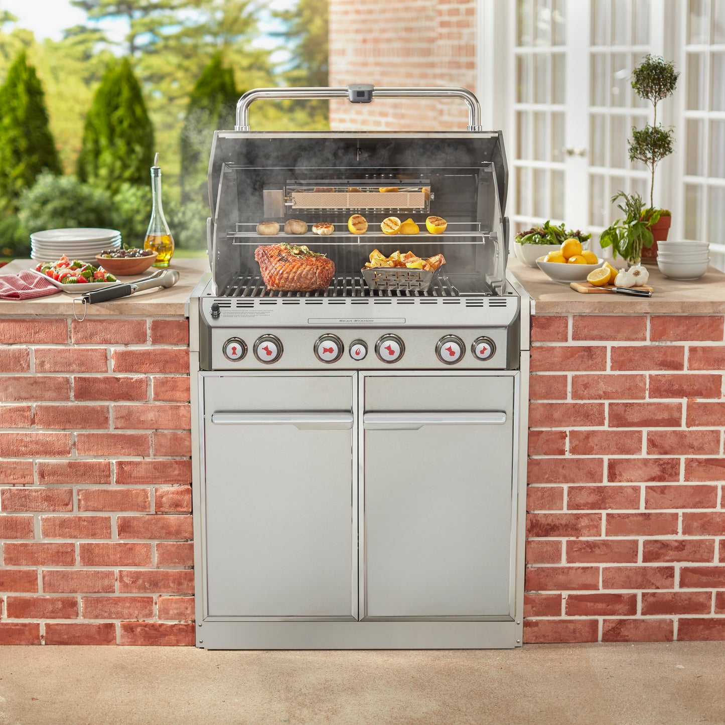 Weber Summit S-460 Built-In Gas Grill - Natural Gas