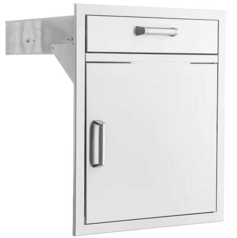 BBQ Island 260 H-Series - 21 Inch Single Door w/4 Inch Drawer Combo