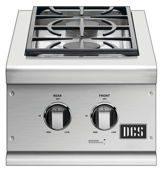 DCS 13 Inch Built In Natural Gas Double Side Burner