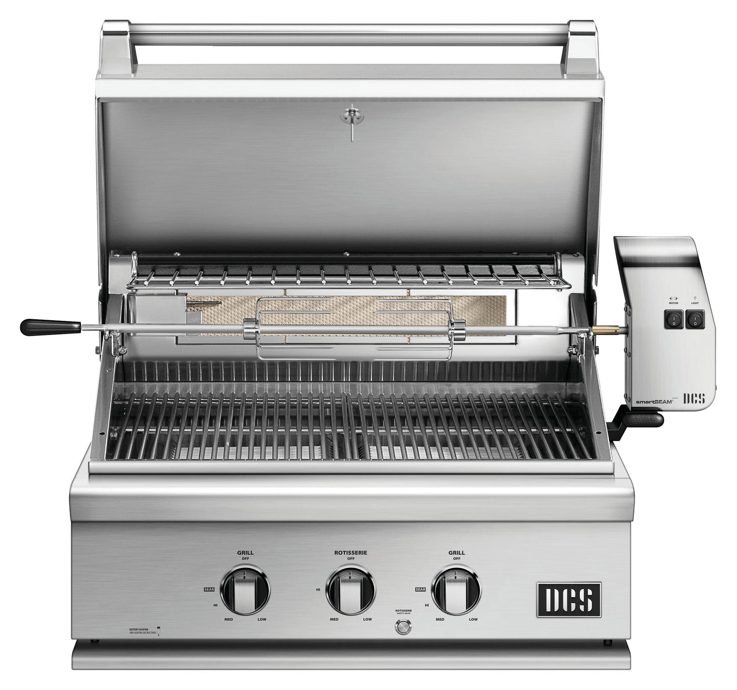 DCS 30 Inch Series 7 Propane Gas Grill with Rotisserie