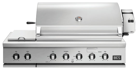DCS 48 Inch Series 7 Natural Gas Grill with Dual Side Burner and Rotisserie