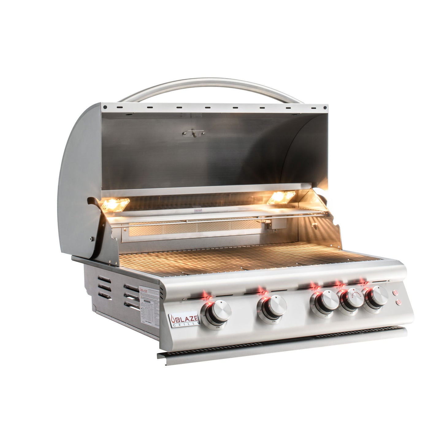 Blaze LTE 32 Inch 4-Burner Natural Gas Grill With Rear Burner and Lights