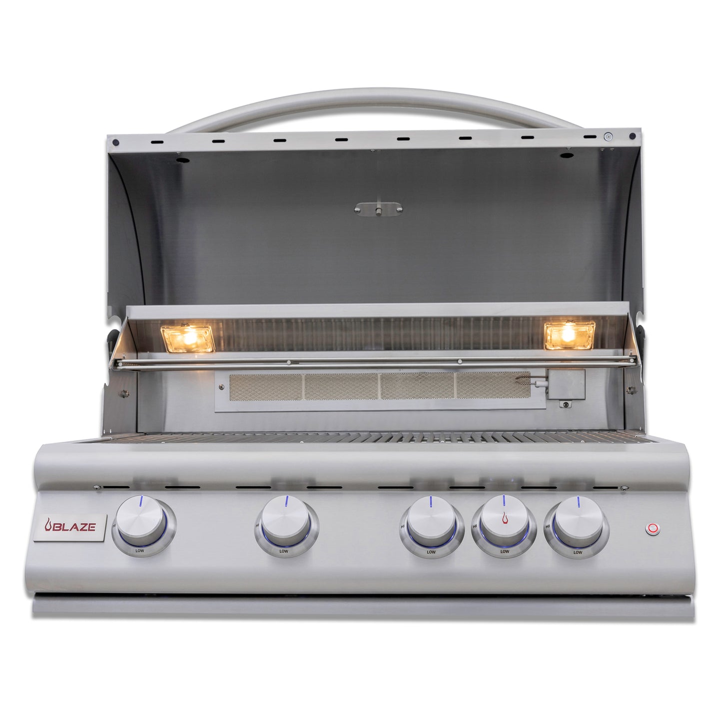 Blaze LTE+ 32 Inch 4-Burner Propane Grill With Rear Burner and Lights