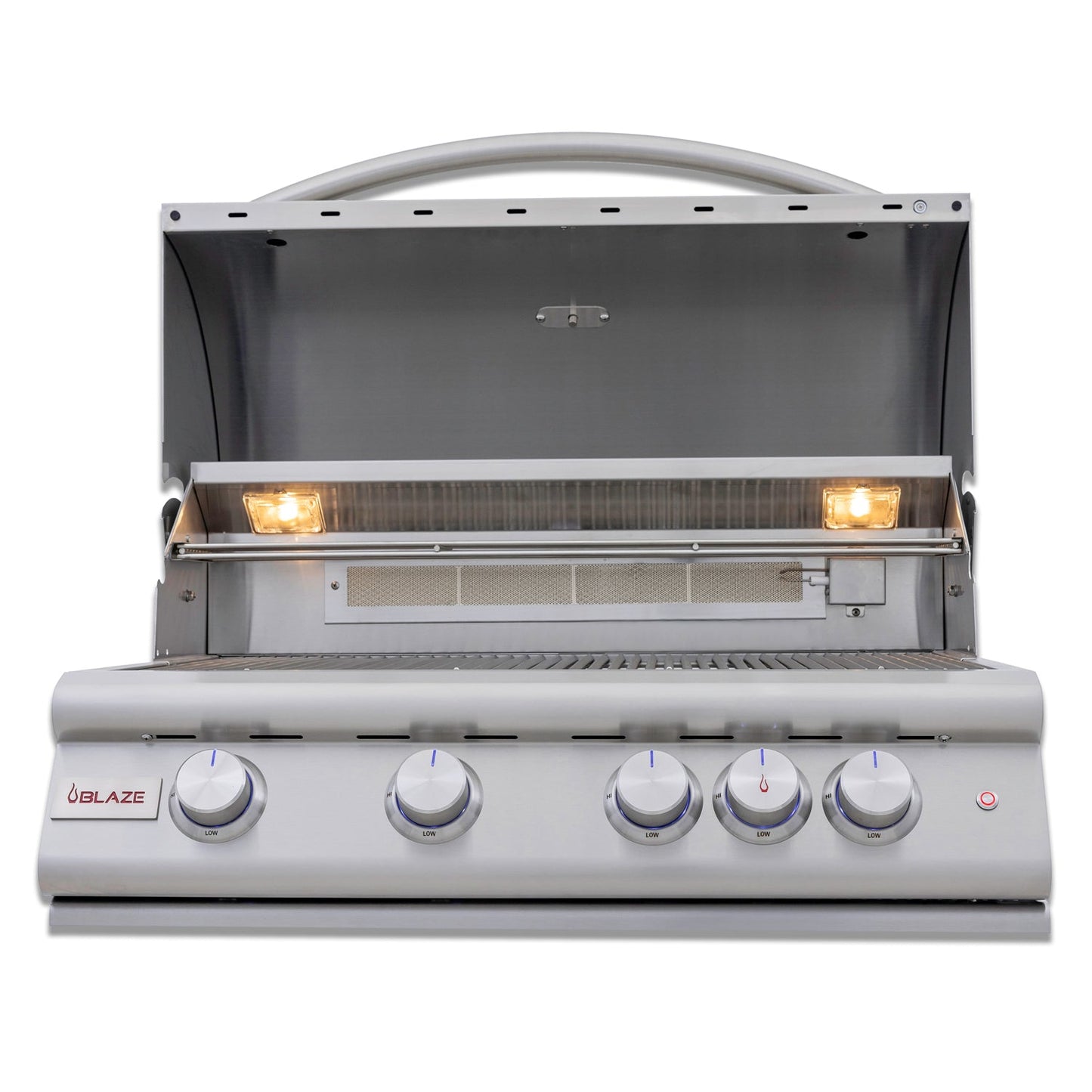 Blaze LTE+ 32 Inch 4-Burner Natural Gas Grill With Rear Burner and Lights