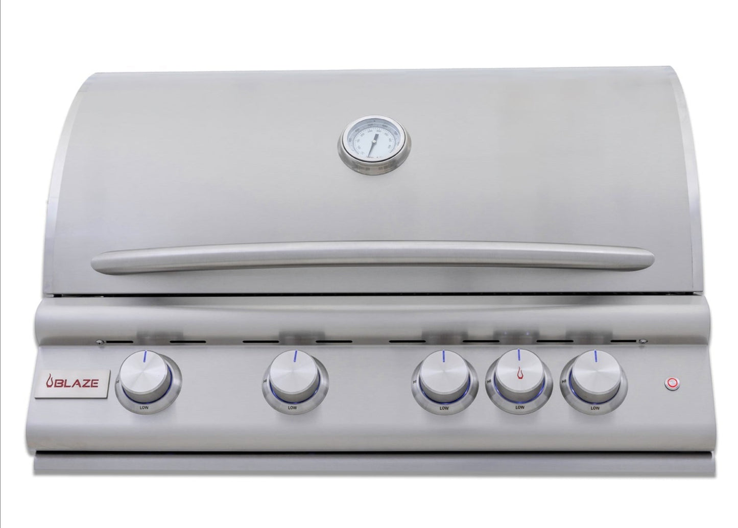 Blaze LTE+ 32 Inch 4-Burner Natural Gas Grill With Rear Burner and Lights