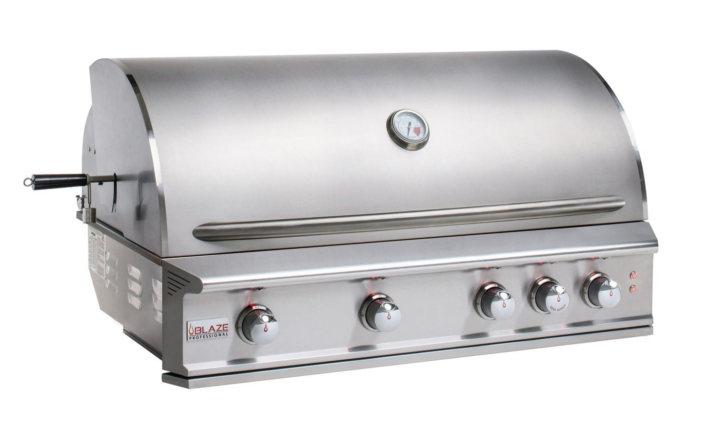 Blaze Professional 44-Inch 4 Burner Built-In Propane Grill