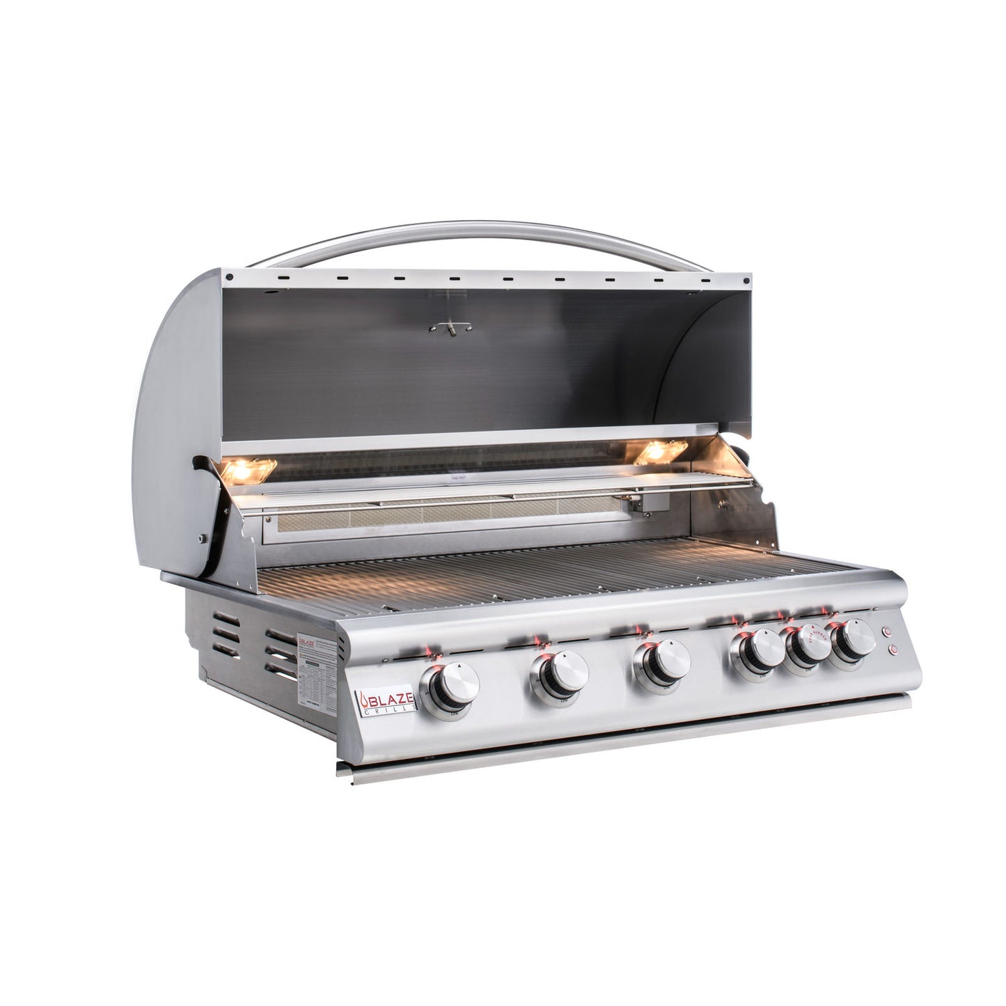 Blaze LTE 40 Inch 5-Burner Propane Grill With Rear Burner and Lights