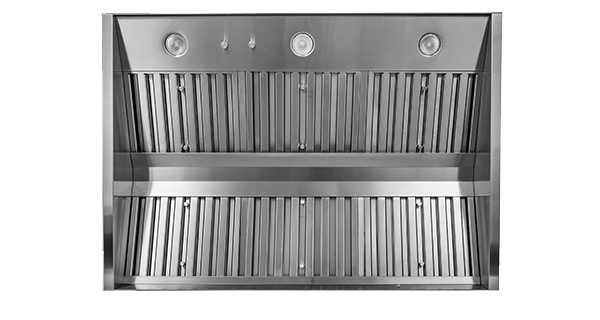 TradeWinds P7200 Series 48 Inch Pyramid Vent Hood with 1200 CFM Blower