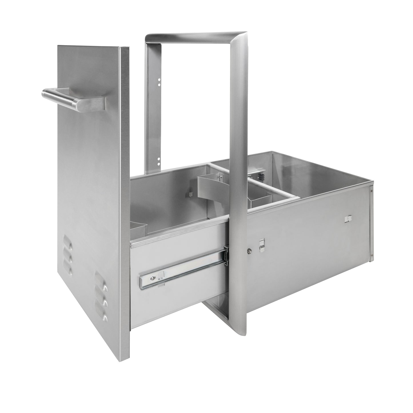 Coyote 18 Inch Propane Tank / Trash Rollout Drawer