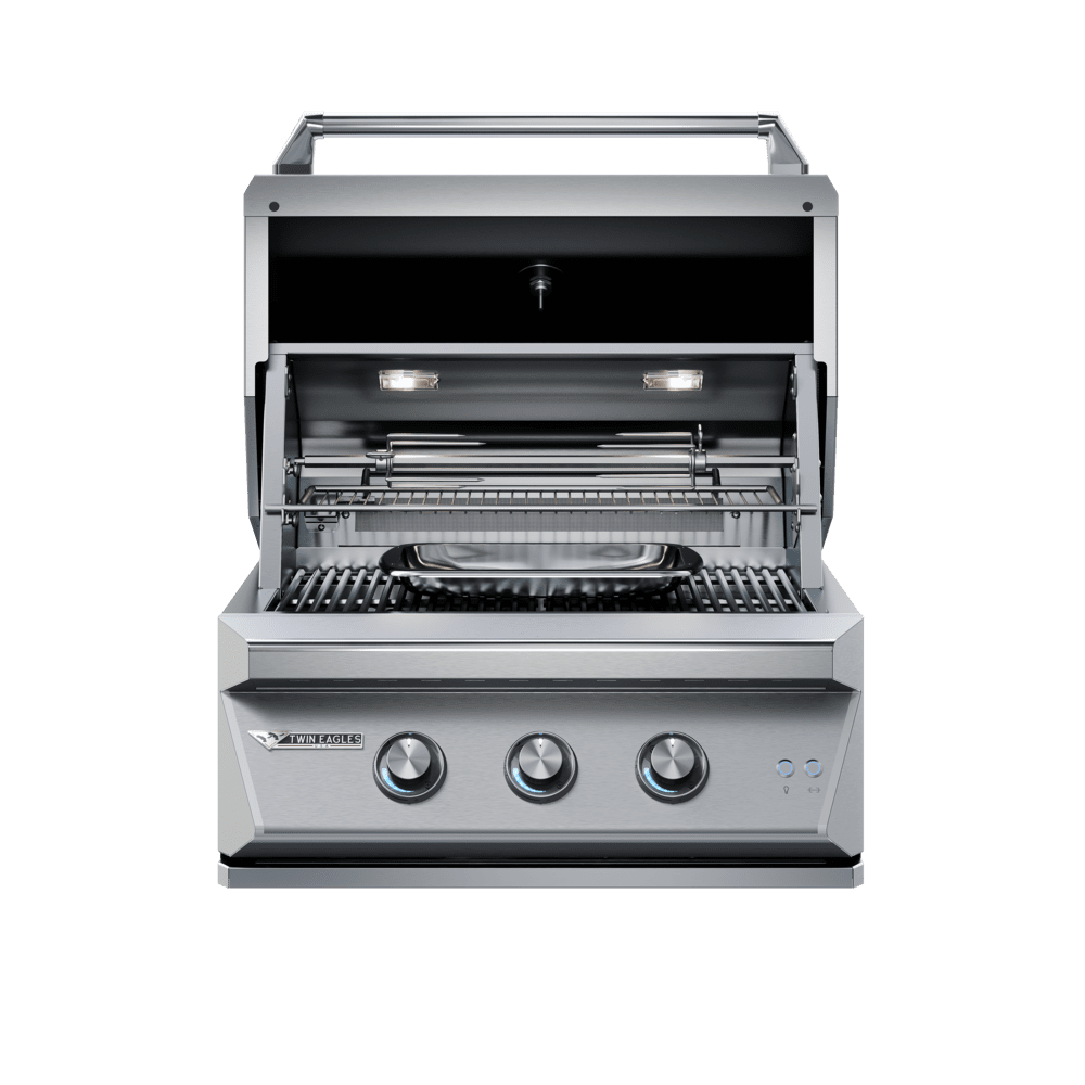 Twin Eagles 30 Inch Natural Gas Grill with Rotisserie