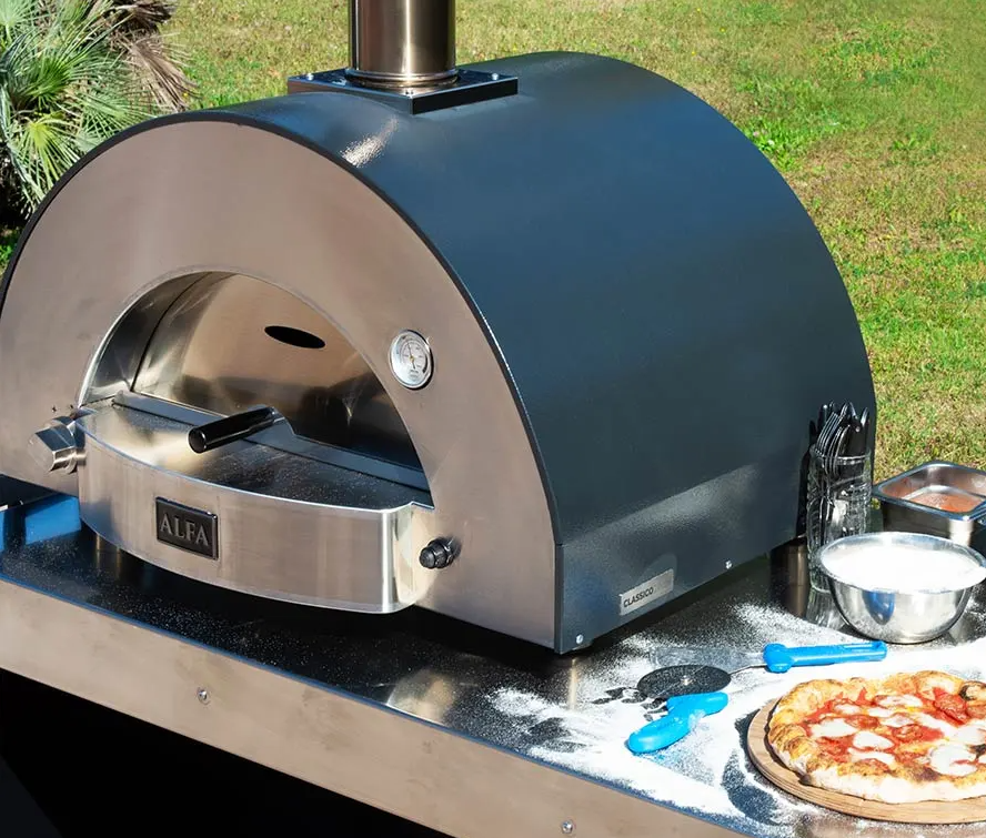 Alfa Classico '2 Pizze' Gas or Wood Pizza Oven