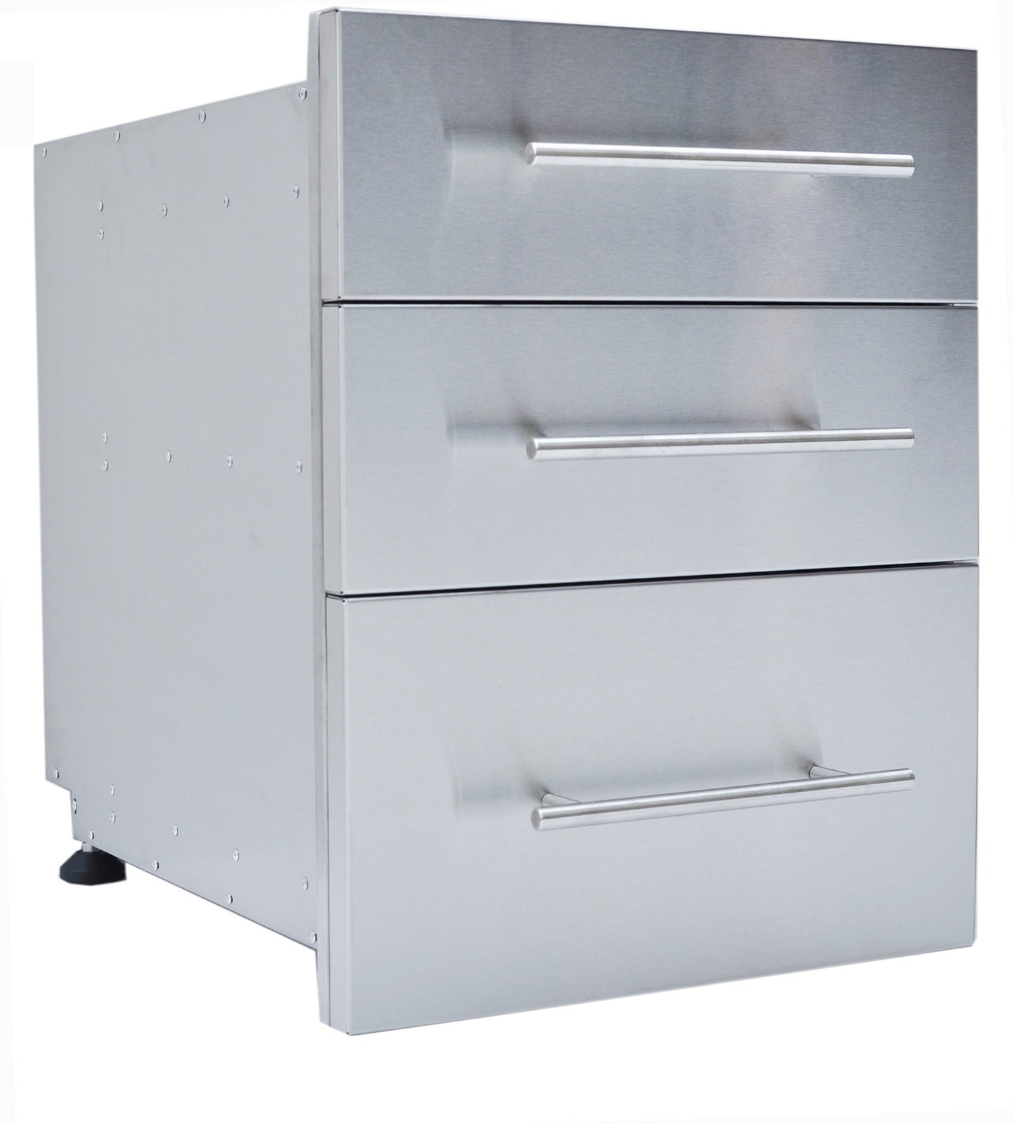 Sunstone Designer 23 Inch Height Multi-Configurable Triple Drawer w/Self-Leveling Legs