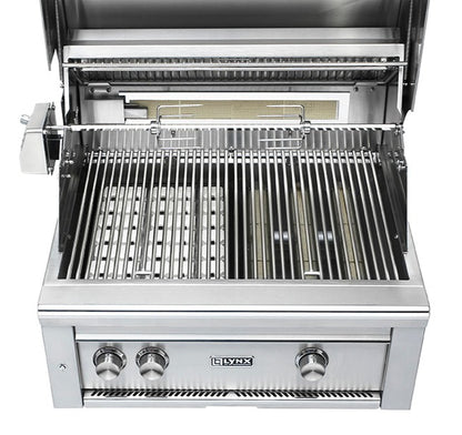 Lynx 30 Inch Professional Natural Gas Grill w/ Trident Burner and Rotisserie