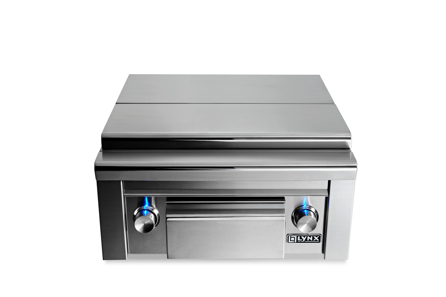 Lynx Double Side Burner with Cutting Board and Drawer - Natural Gas