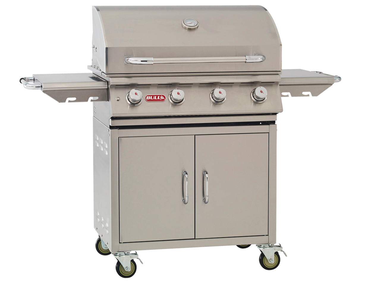 Bull Lonestar Select 30 Inch Natural Gas Grill on Cart