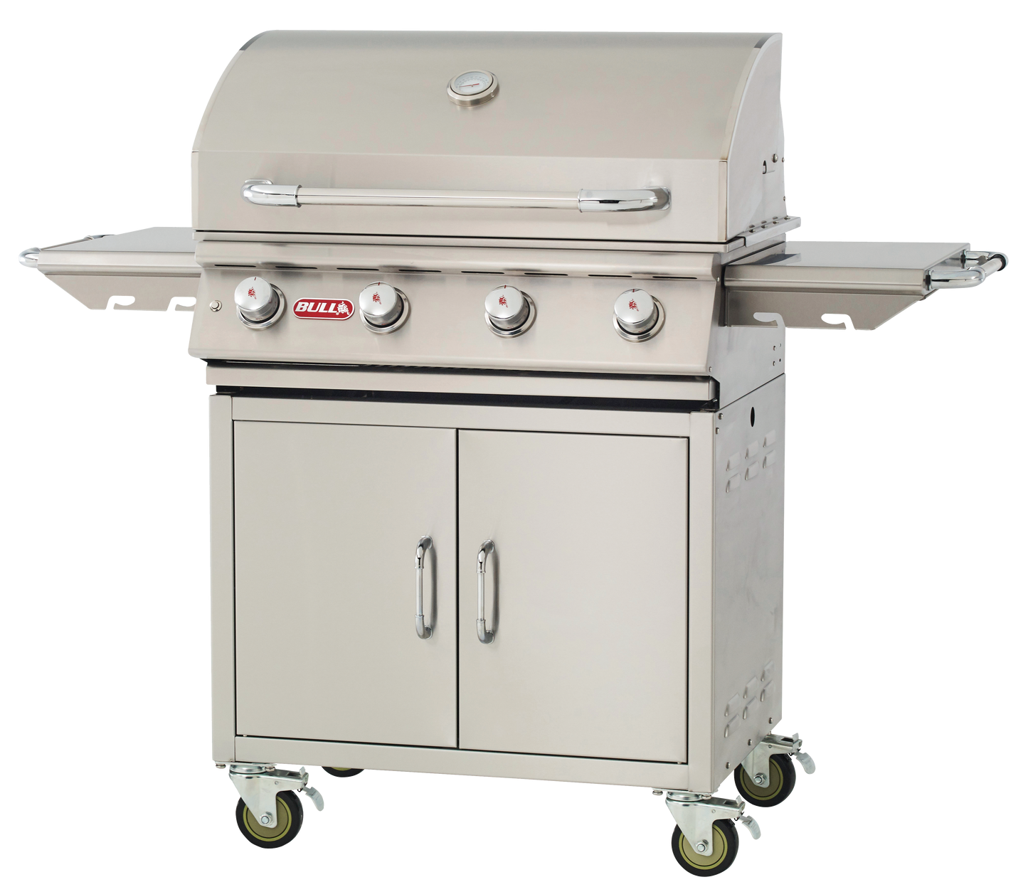 Bull Lonestar Select 30 Inch Propane Gas Grill on Cart