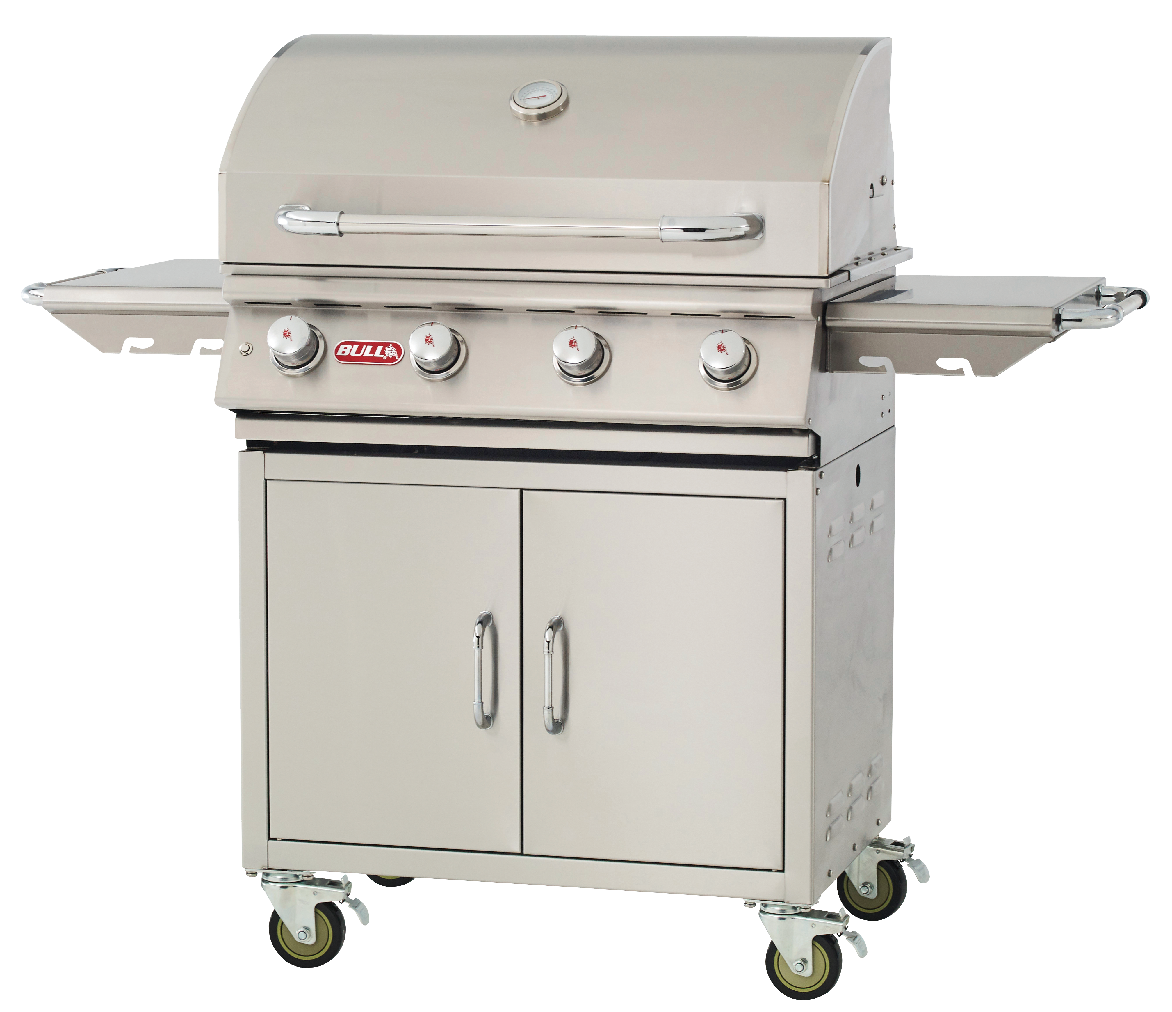 Bull Lonestar Select 30 Inch Natural Gas Grill on Cart
