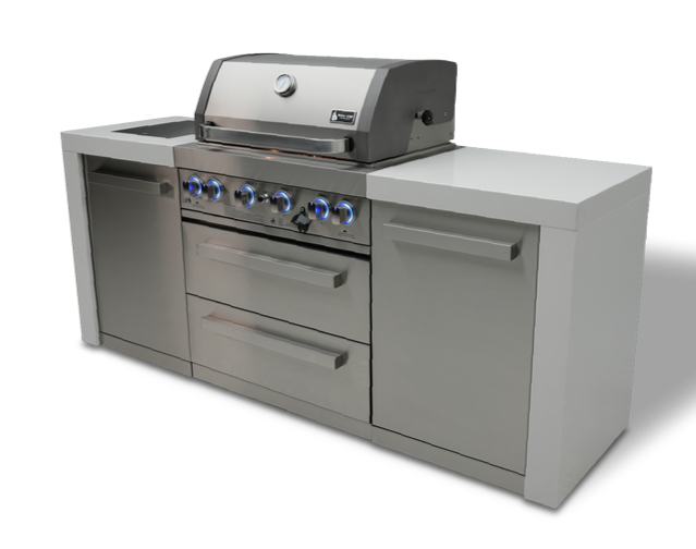 Mont Alpi 4 Burner Deluxe Island - MAi400-D