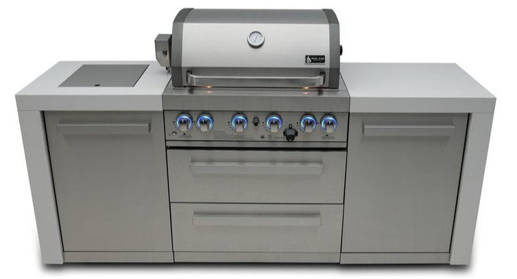 Mont Alpi 4 Burner Deluxe Island - MAi400-D