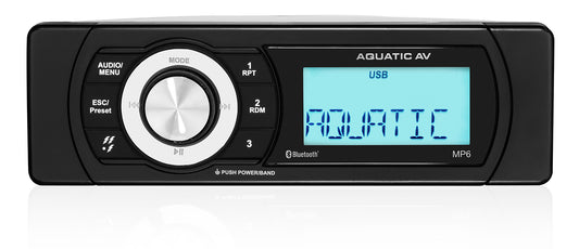 Aquatic AV MP6 Shallow Mount Stereo