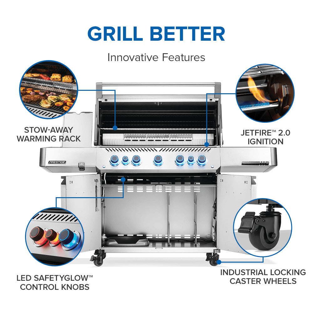 Napoleon Prestige 665 RSIB Grill - Propane