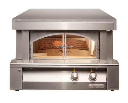 Alfresco 30 Inch Propane Gas Countertop Pizza Oven Plus