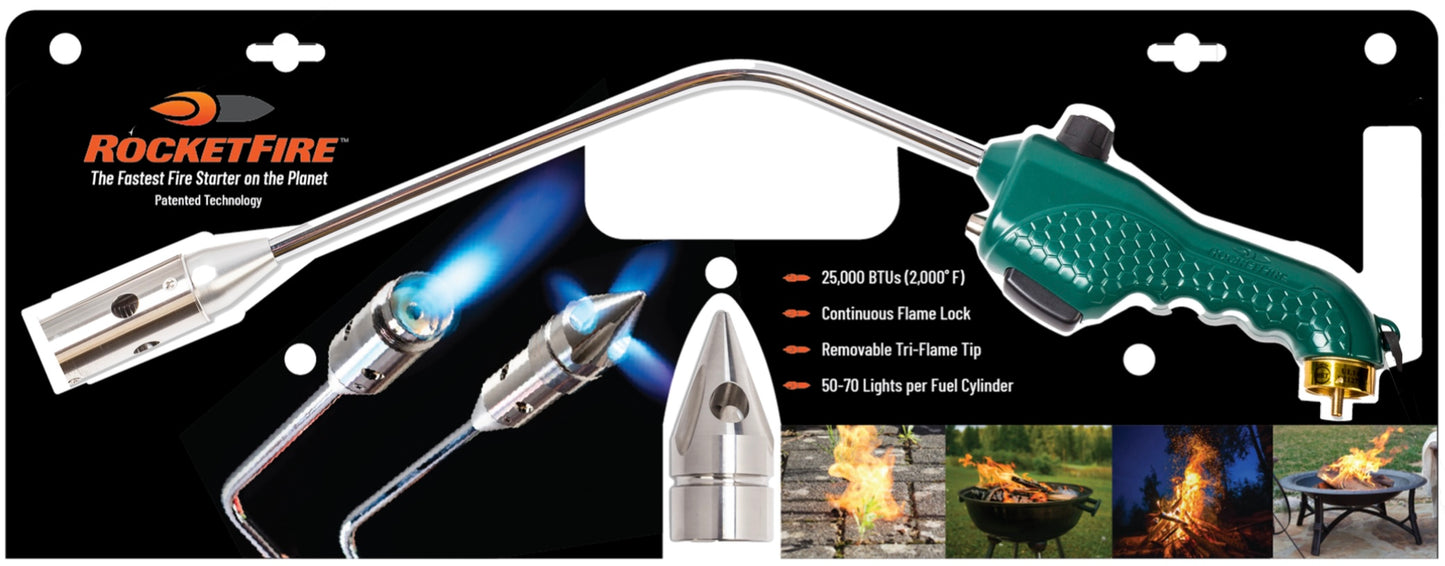 RocketFire Torch Fire Starter - Black