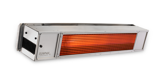 Sunpak Stainless Steel 34,000 BTU Infrared Natural Gas Outdoor Heater