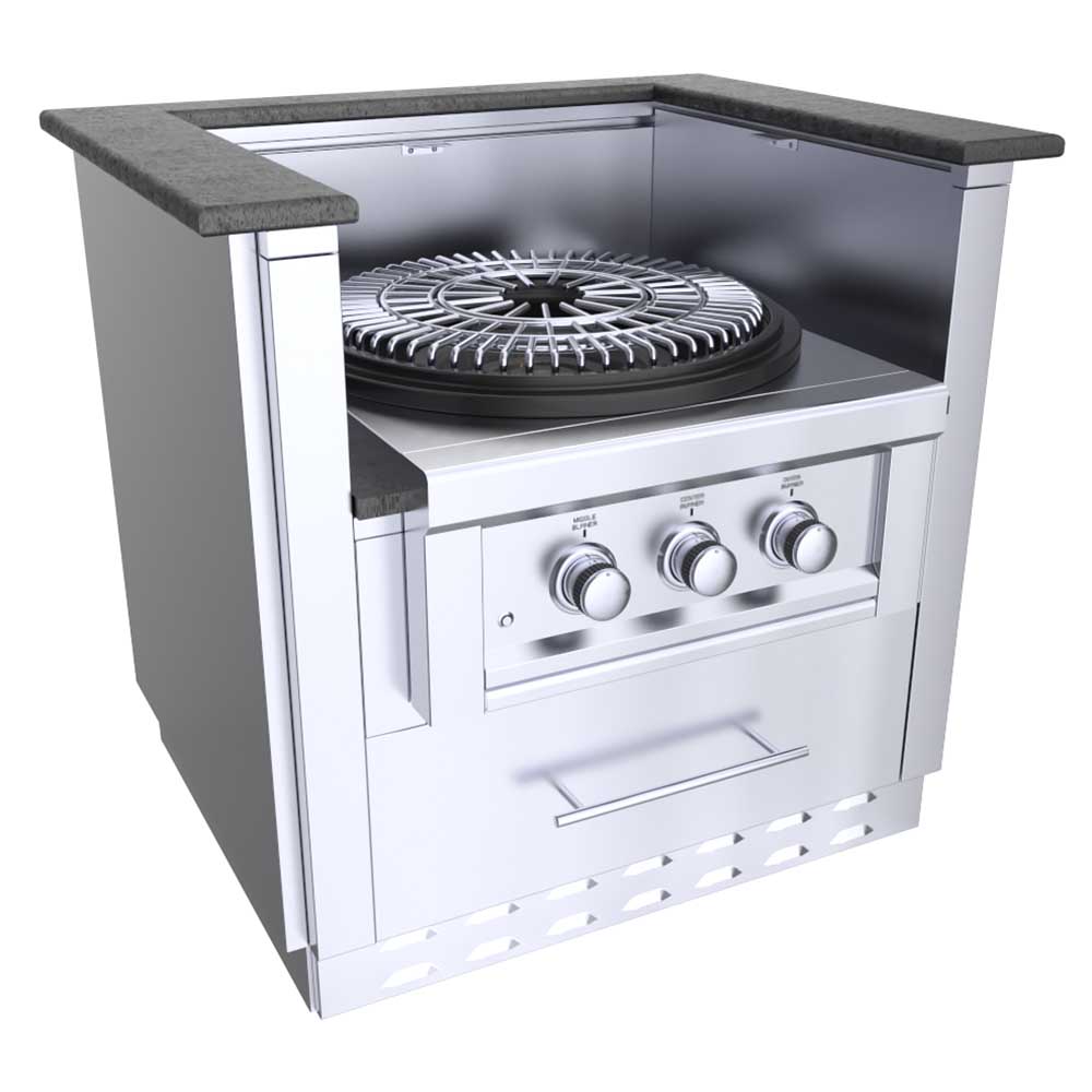 Sunstone 33 Inch Power Burner Base Cabinet