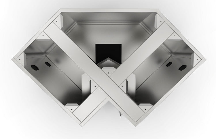 Sunstone 12"x12" Corner Cabinet with Swivel Shelves