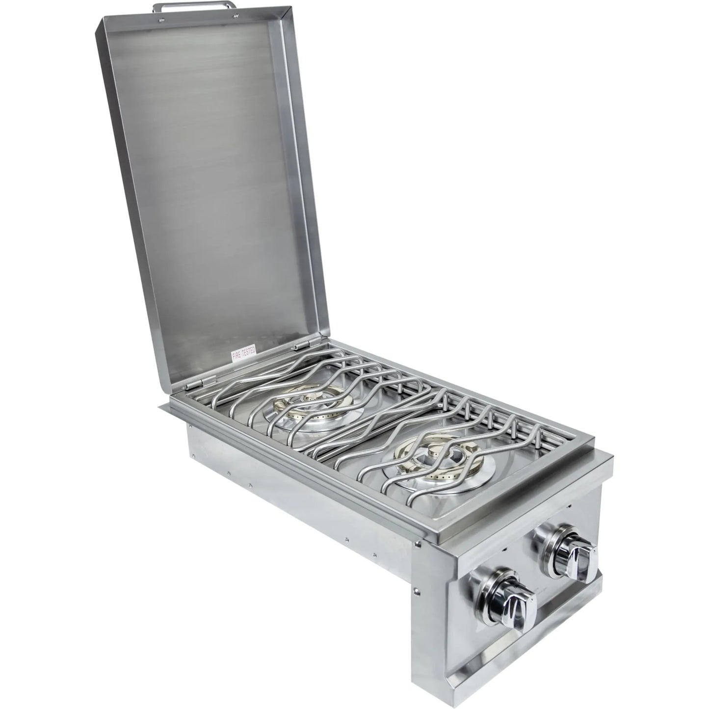 Sole Double Side Burner with LED Lights - Propane