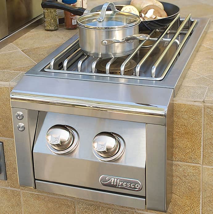 Alfresco ALXE Series Natural Gas Double Side Burner