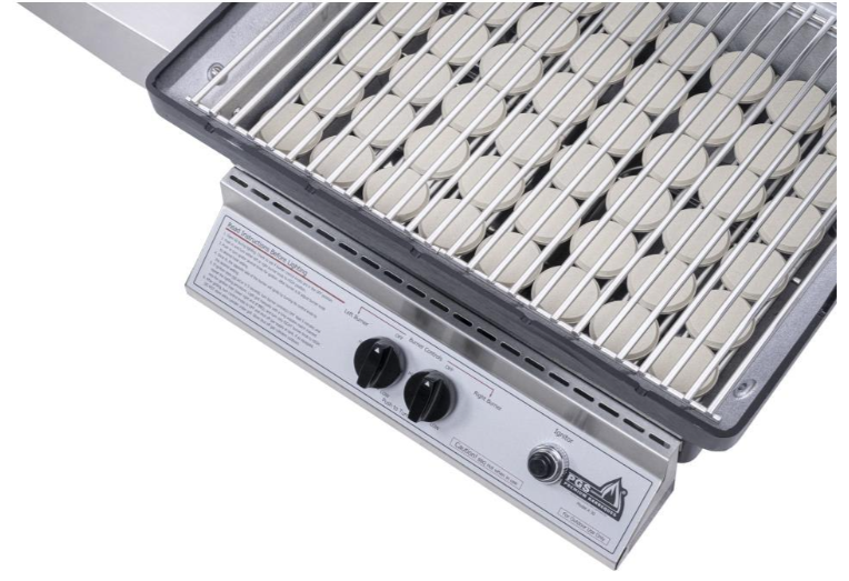 PGS Grills - Post T30 Commercial Grill Head with 1 Hour Gas Timer - Natural Gas