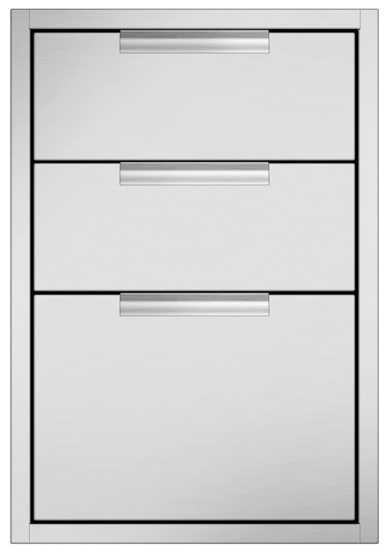 The DCS 20 Inch Triple Tower Drawer with Soft Close
