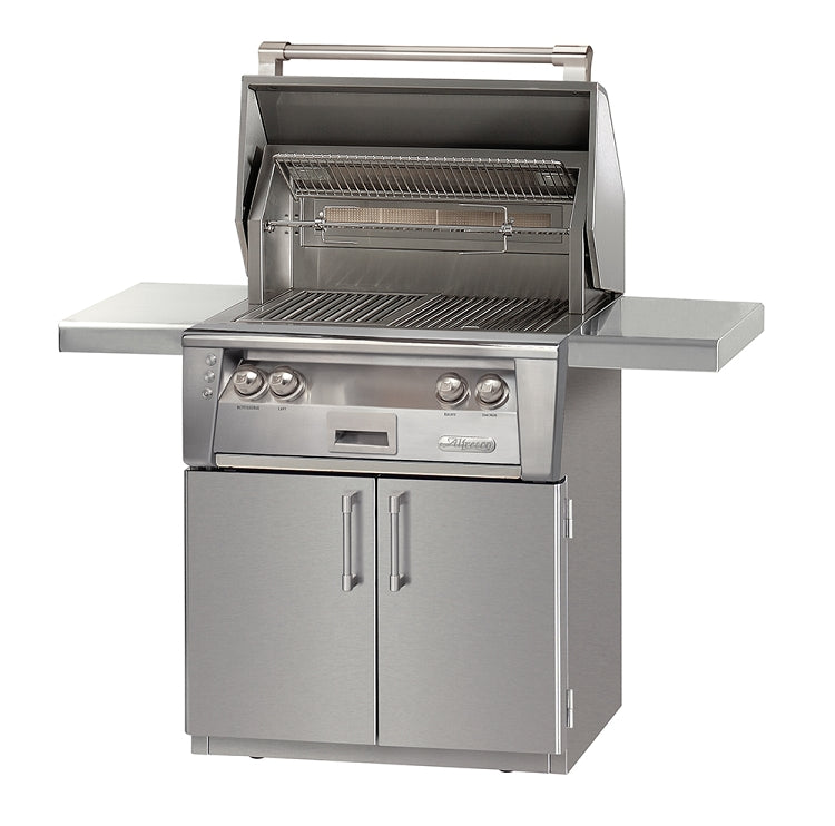 Alfresco LXE Series 30 Inch Sear Zone Propane Grill on Cart