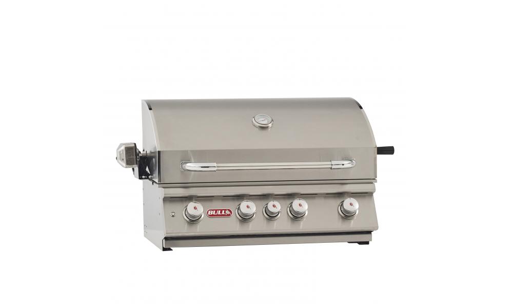 Bull Brahma 38 Inch Natural Gas Grill with Lights and Rotisserie