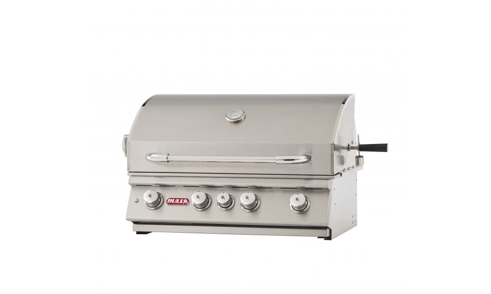 Bull Brahma 38 Inch Natural Gas Grill with Lights and Rotisserie