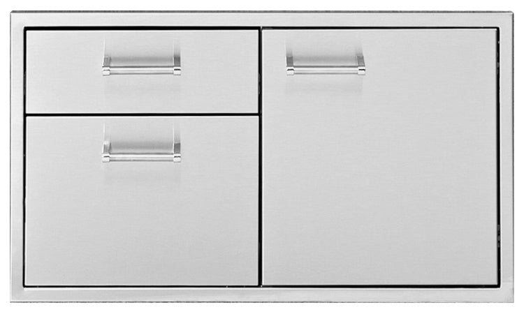 Delta Heat 36 Inch Access Door and Two Drawer Combo