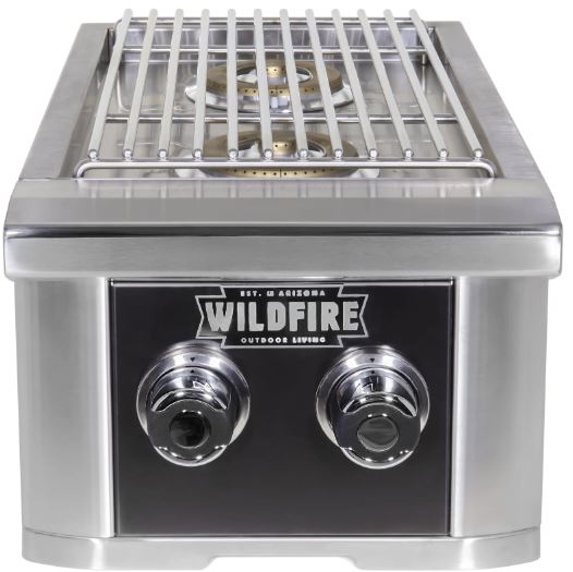 Wildfire Ranch Pro Built In Propane Double Side Burner