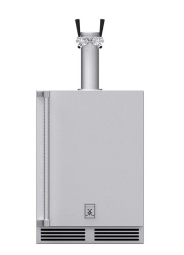 Hestan 24 Inch Double Tap Beer Dispenser