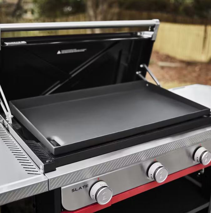 Weber Slate 30 Inch Rust-Resistant Griddle - Propane