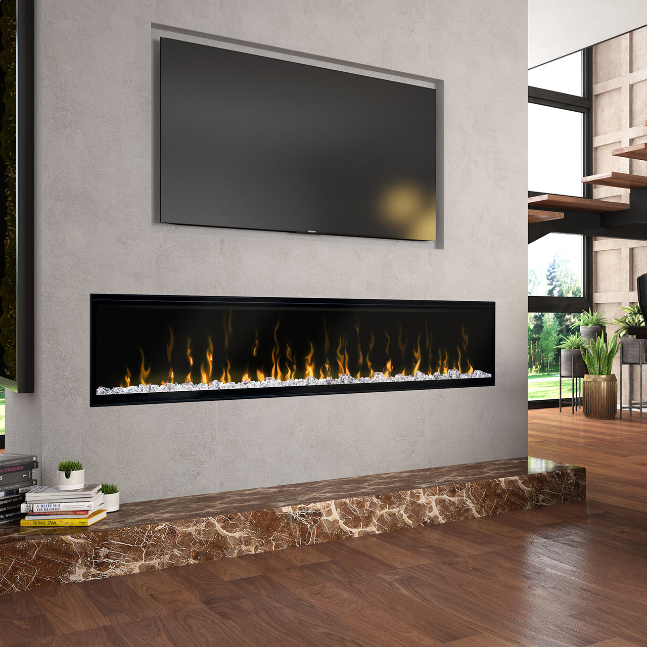 Dimplex IgniteXL 74 Inch Linear Electric Fireplace