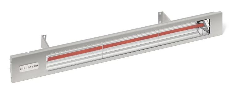 Infratech Slimline Silver 42.5 Inch 2400W 240V Heater