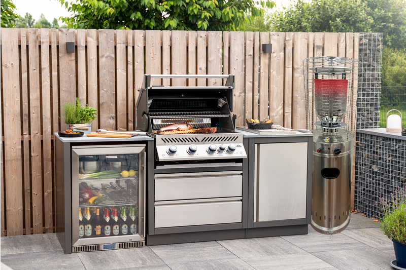 The Radius 4.5 Foot Patio Heater Stainless Steel - Propane Only