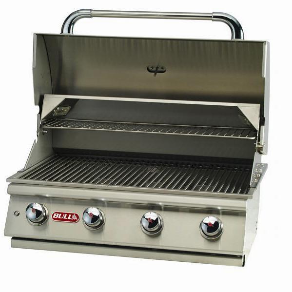 Bull Lonestar Select 30 Inch Propane Gas Grill With Lights