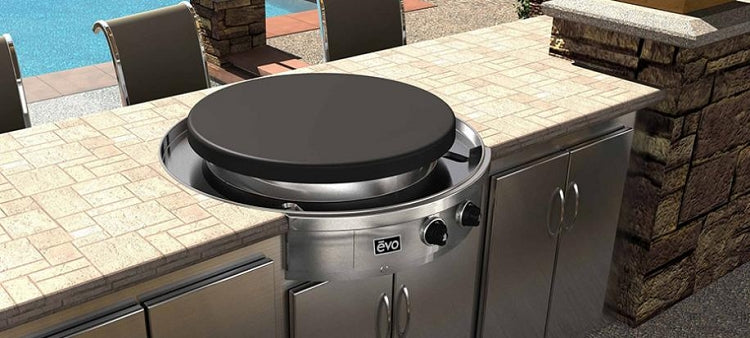 Evo Affinity 30G Built In Flattop Grill - Natural Gas